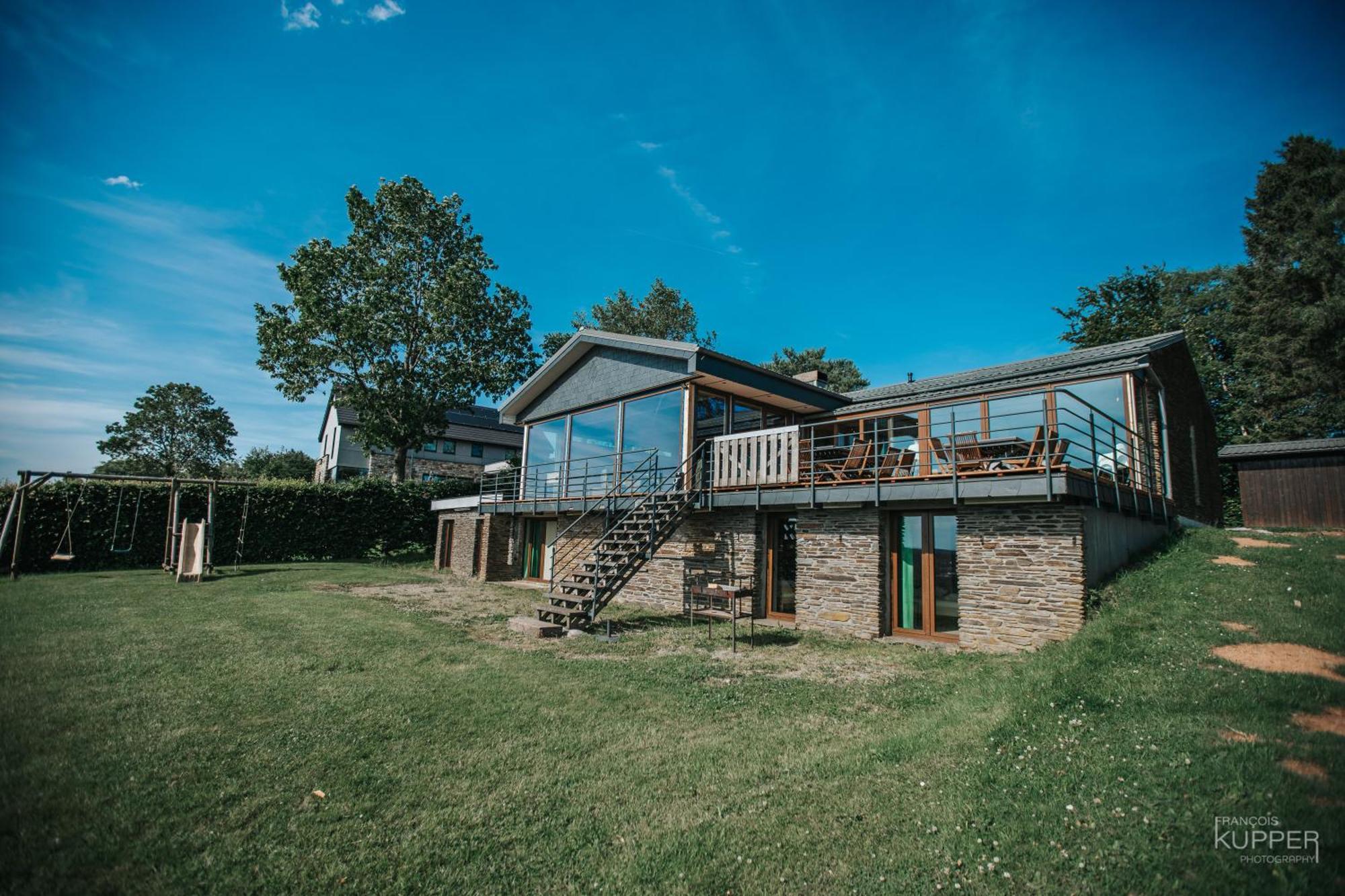 Le Noir Flohay 30 Pers - Malmedy, Vue, Wellness Βίλα Εξωτερικό φωτογραφία