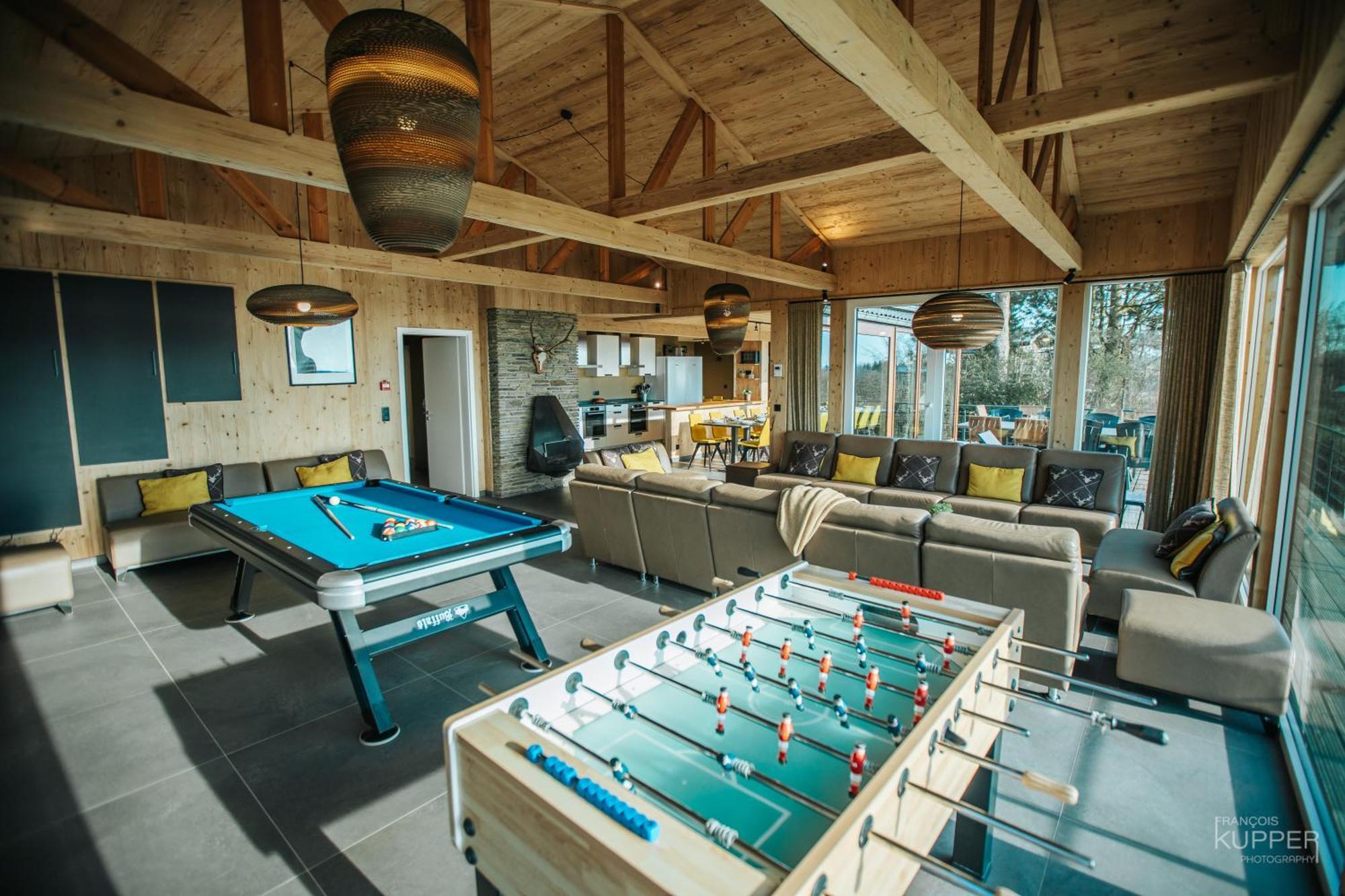 Le Noir Flohay 30 Pers - Malmedy, Vue, Wellness Βίλα Εξωτερικό φωτογραφία