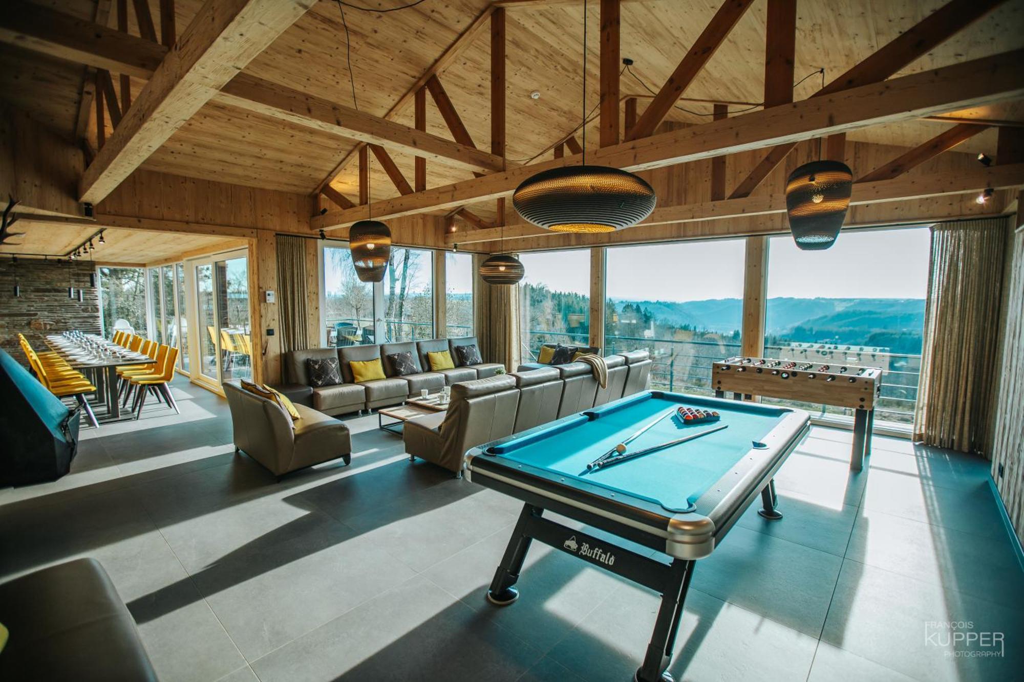 Le Noir Flohay 30 Pers - Malmedy, Vue, Wellness Βίλα Εξωτερικό φωτογραφία